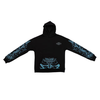 Fist of Fate Embroidered Pullover Hoodie