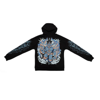 Fist of Fate Embroidered Pullover Hoodie